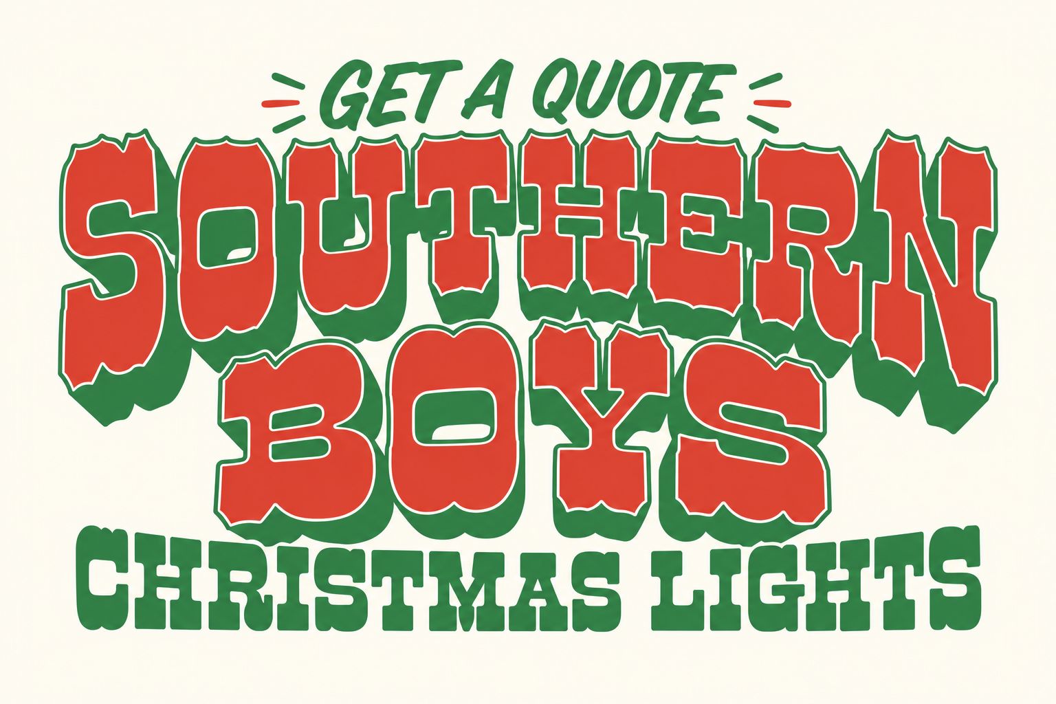 Get a quote from Southern Boys Christmas Lights